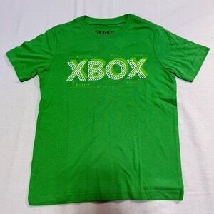 XBOX Boys T-Shirt Size 4/5 XS Green‎ Tagless